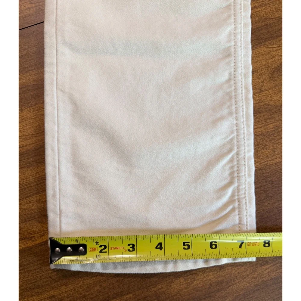 NWT Polo Ralph Lauren Varick Slim 625 Jeans Men's 34x32 Classic Soft White